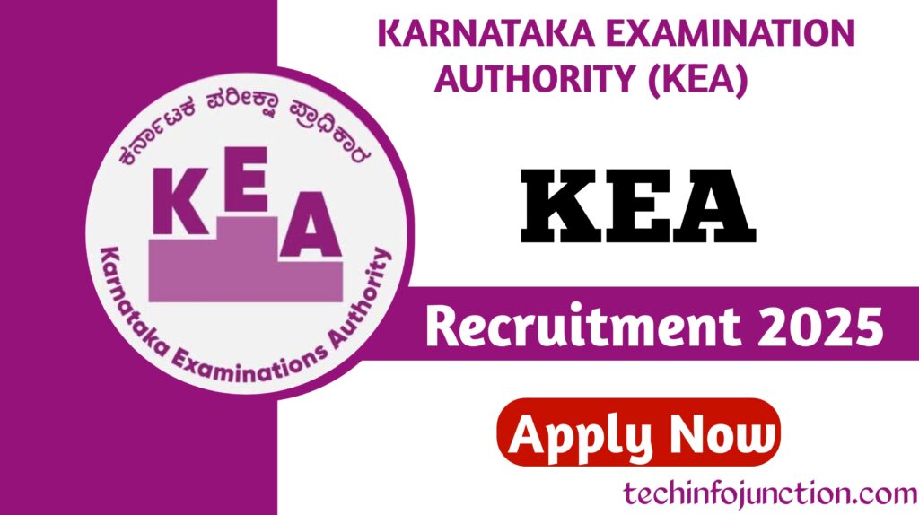 Karnataka KEA Recruitment 2025